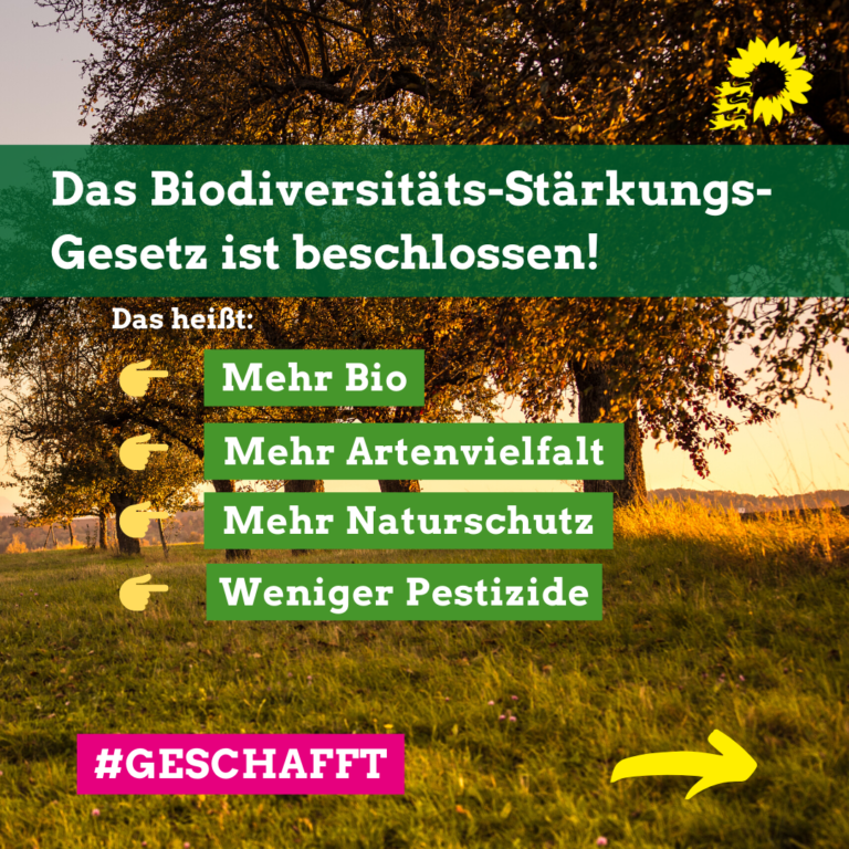 Stärkung der Biodiversität – Gesetzespaket nimmt letzte Hürde