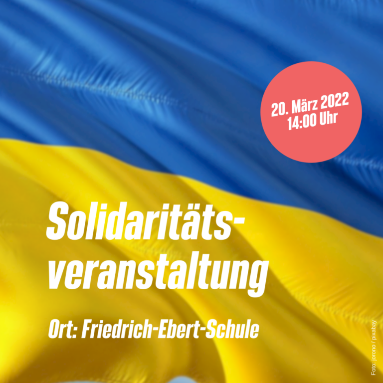 Solidaritätsveranstaltung für die Ukraine